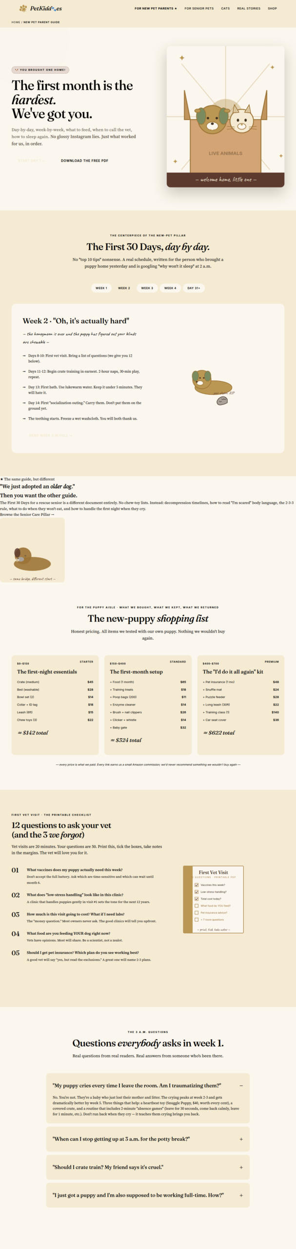 New Pet Parent Guide
