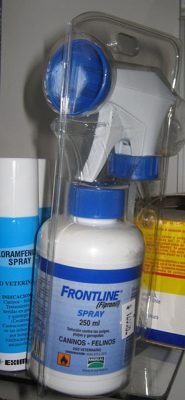 Fipronil flea and tick spot-on treatment (item type photo, not the exact product)